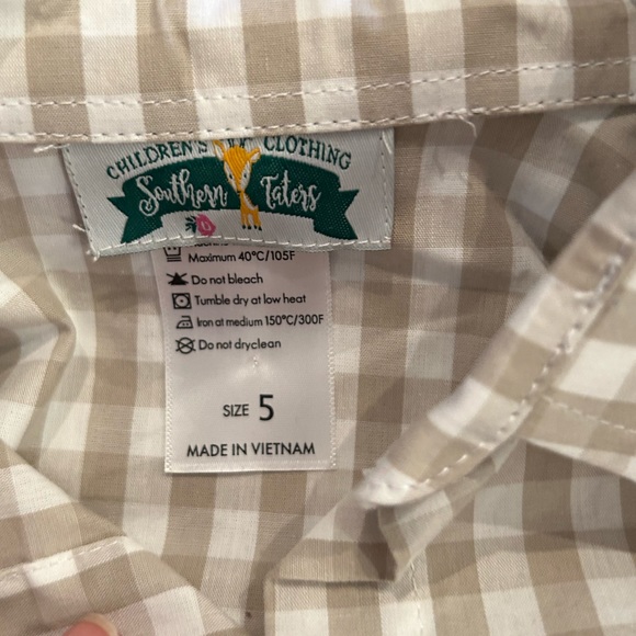 Two Piece set - shirt and vest - Picture 3 of 5